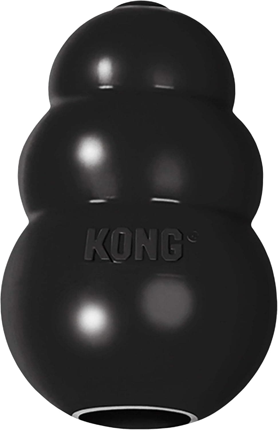 KONG Extreme black rubber dog toy