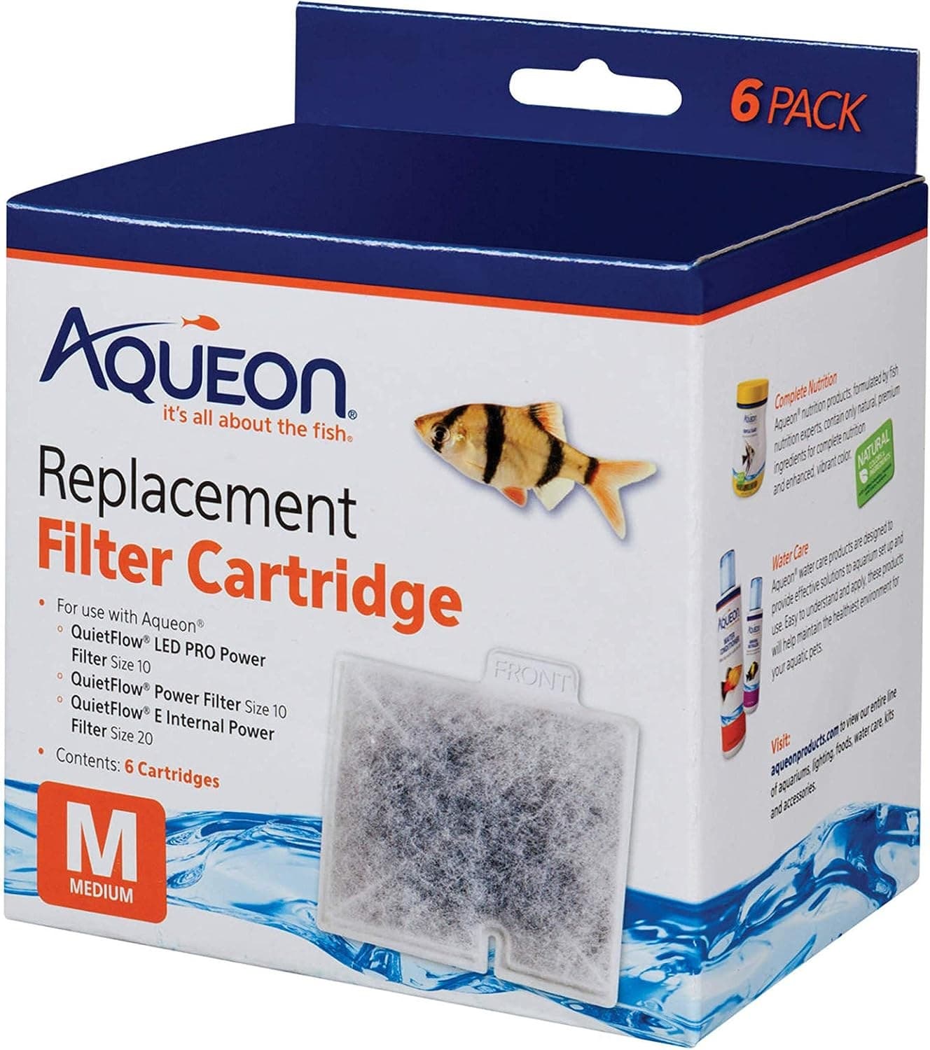 Aqueon QuietFlow medium replacement filter cartridges
