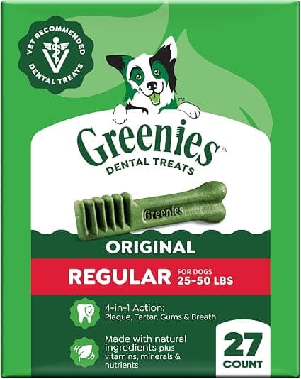 Greenies dental dog treats