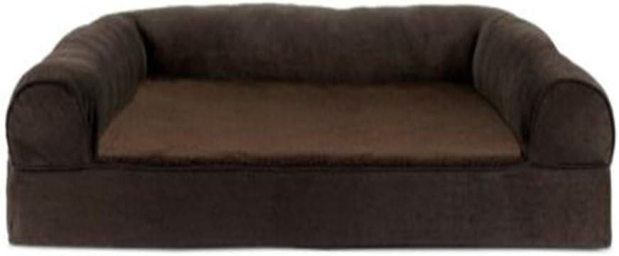 Furhaven orthopedic sofa-style dog bed