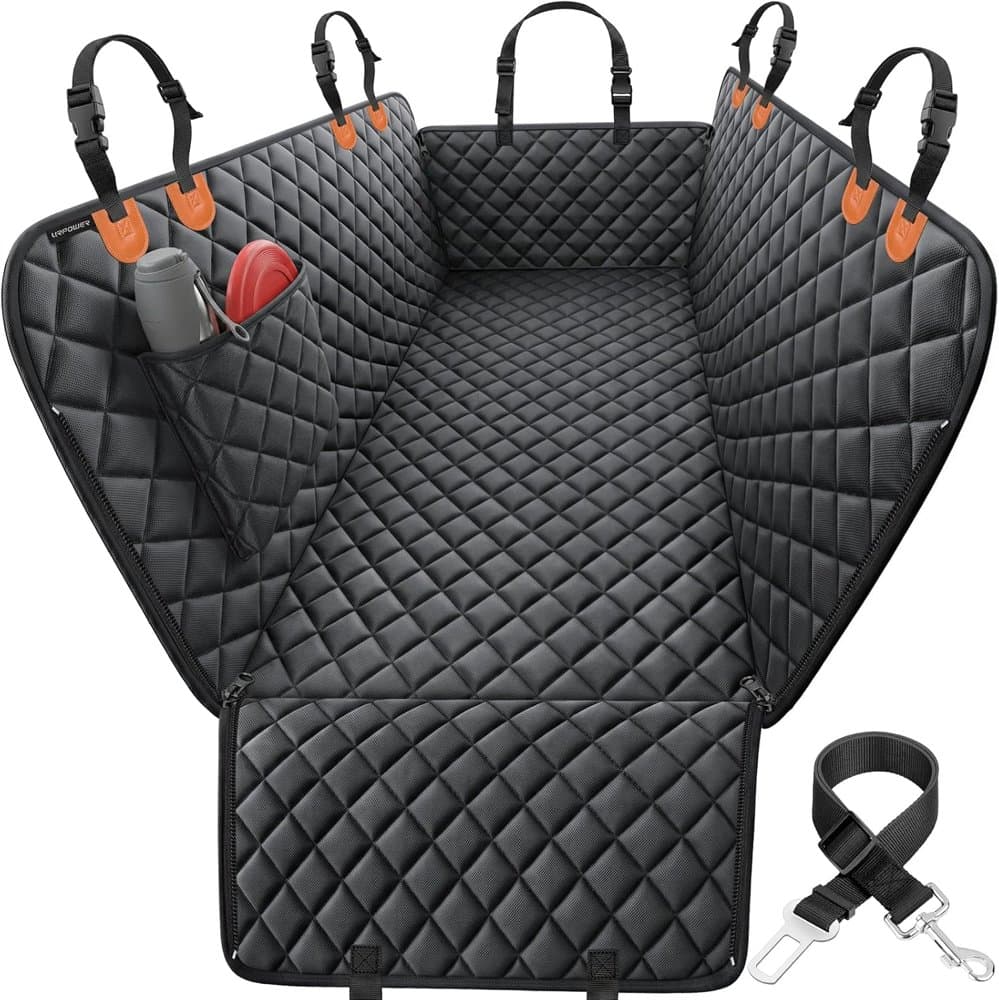 URPOWER Dog Car Seat Cover for Back Seat product photo