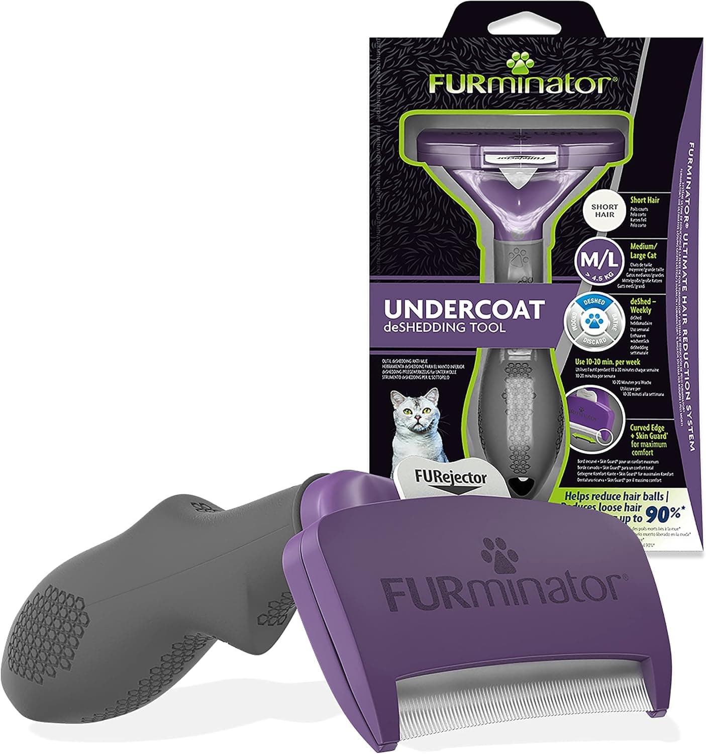 FURminator cat deshedding tool