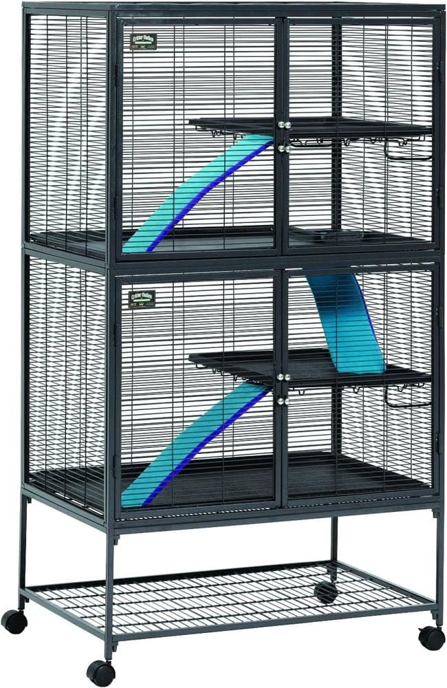 Critter Nation by MidWest Double Unit Small Animal Cage product photo