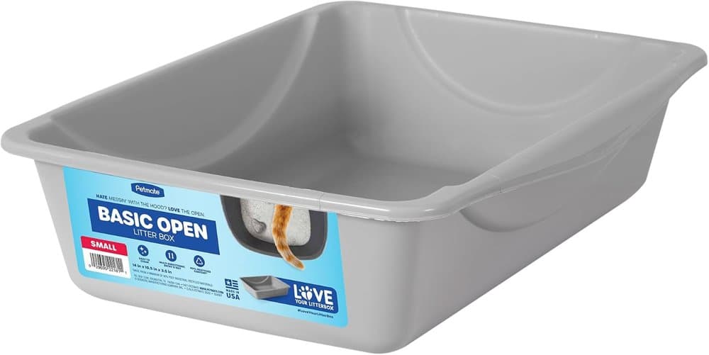 Petmate Basic Open Plastic Cat Litter Pan product photo