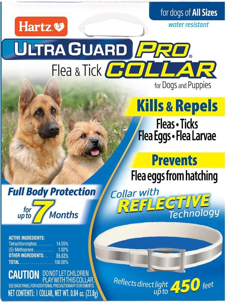 Hartz UltraGuard Pro Reflective Flea & Tick Collar for Dogs product photo