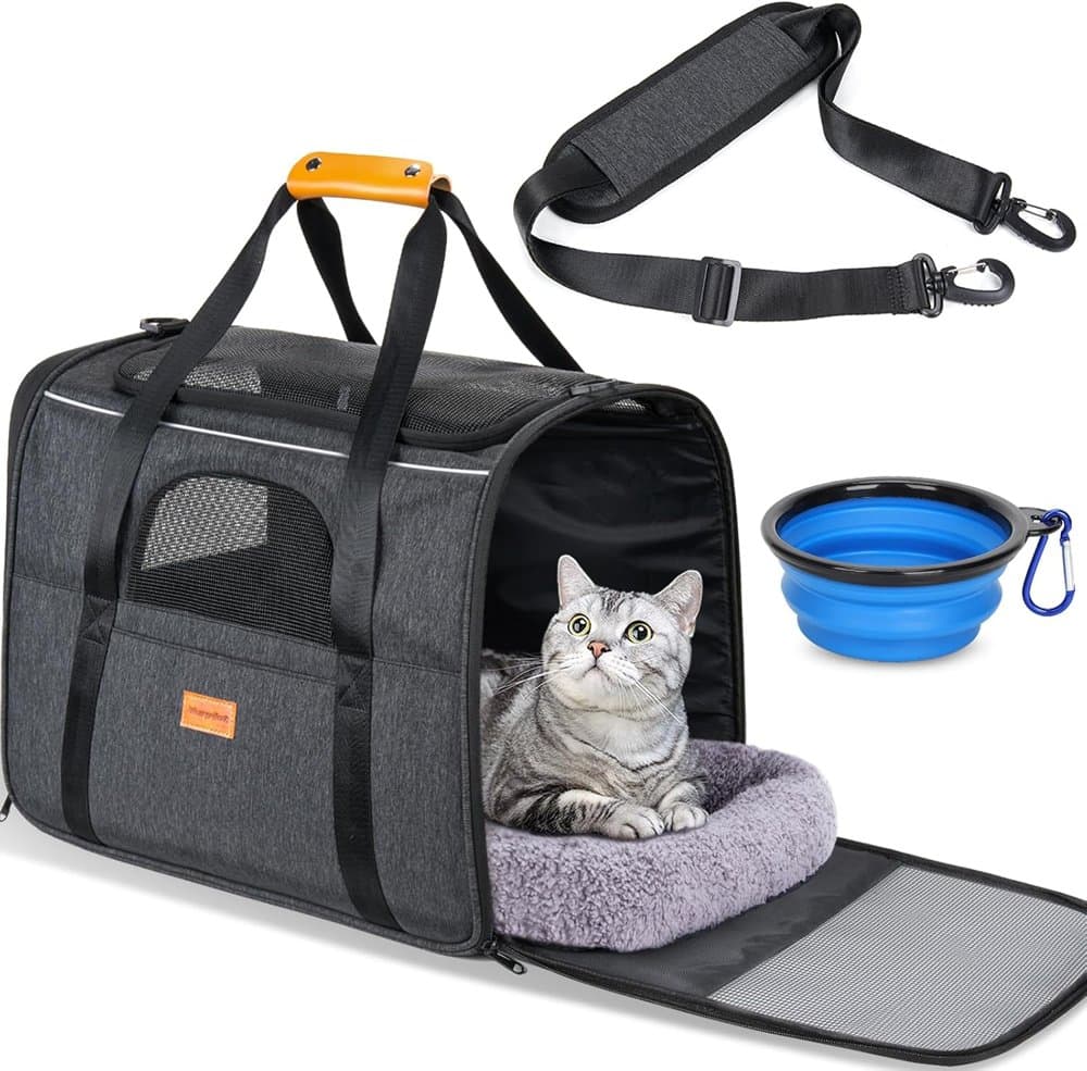 Morpilot Cat Carrier Soft for Large Medium Cats and Puppy product photo