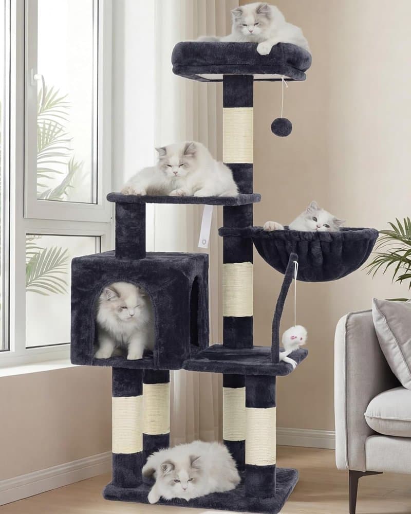 Heybly Cat Tree with Toy product photo