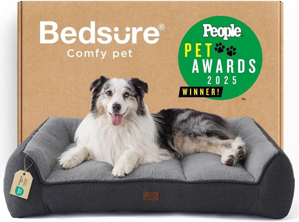 Bedsure SupportMax® Extra Thick Orthopedic XL Dog Beds Large product photo