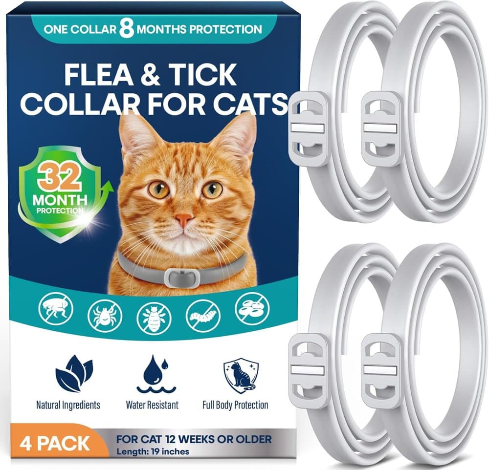 Arncre Flea and Tick Collar for Cats 4 Pack product photo